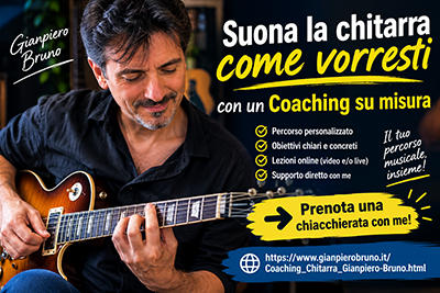 Suona come vorresti con un Coaching su misura 